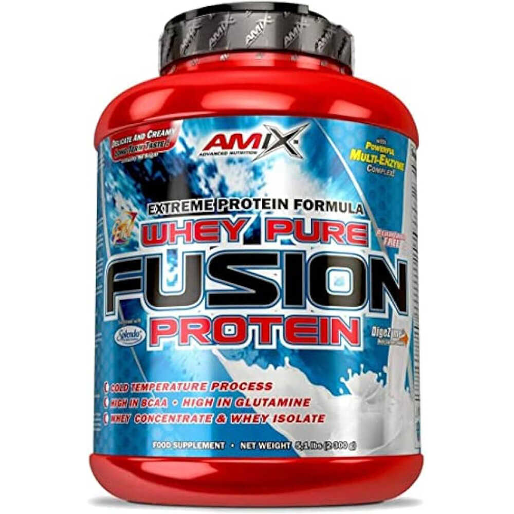 Amix Nutrition proteínas WHEY-PRO FUSION 2,3 KG Coco-chocolate vista frontal