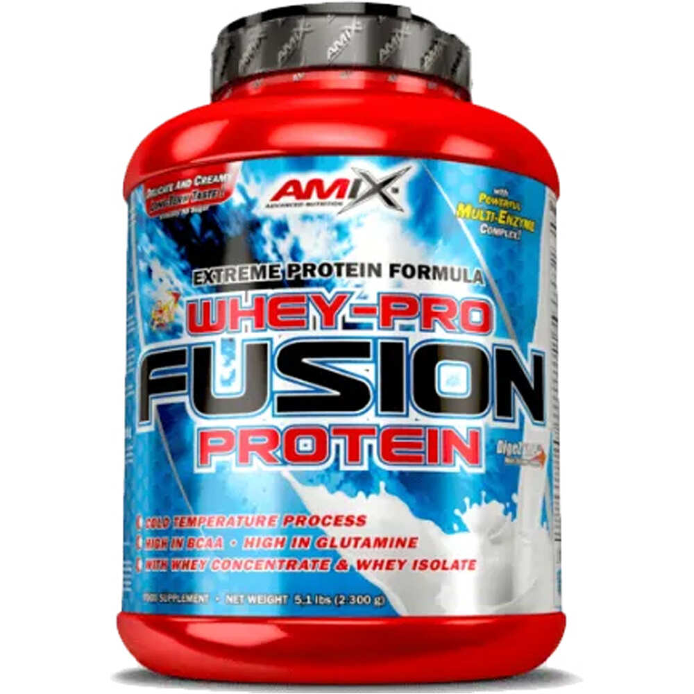 Amix Nutrition proteínas WHEY-PRO FUSION 2,3 KG Melon-yogurt vista frontal