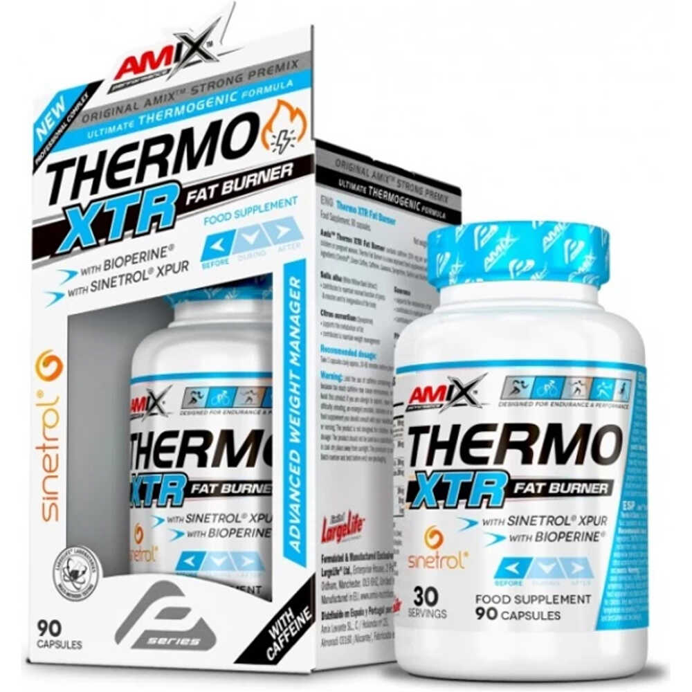 Amix Performance Control De Peso PERFORMANCE THERMO XTR FAT BURNER 90 CAP vista frontal