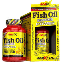 Amixpro Acidos Grasos FISH OIL OMEGA 3 POWER 60 CAPS vista frontal