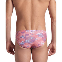 Arena bañador natación hombre BAADOR SWIM BRIEFS ALLOVER vista trasera