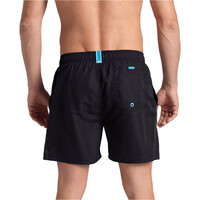 Arena bañador natación hombre FUNDAMENTALS BOXER R NEBL vista trasera