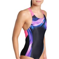 Arena bañador natación mujer DREAMHLINE SWIMSUIT V BACK vista detalle