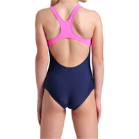 Arena bañador natación niña KIKKO V SWIMSUIT SWIM PRO BACK vista trasera