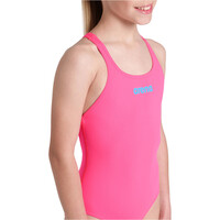 Arena bañador natación niña TEAM SWIMSUIT SWIM PRO SOLID vista detalle