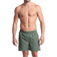 Arena bañador playa hombre BAADOR FUNDAMENTALS ARENA LOGO BOXER R vista frontal