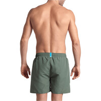 Arena bañador playa hombre BAADOR FUNDAMENTALS ARENA LOGO BOXER R vista trasera