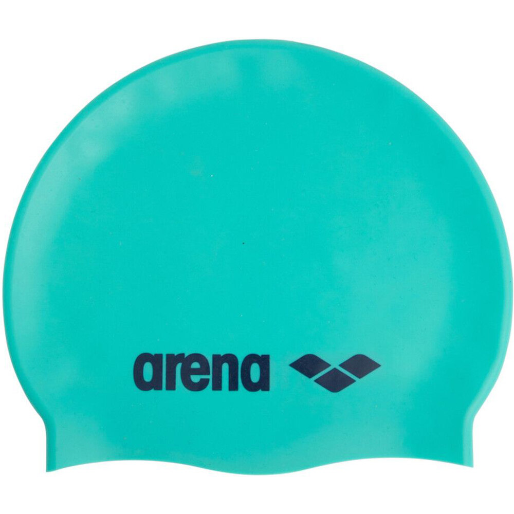 Arena gorro natación CLASSIC SILICONE vista frontal