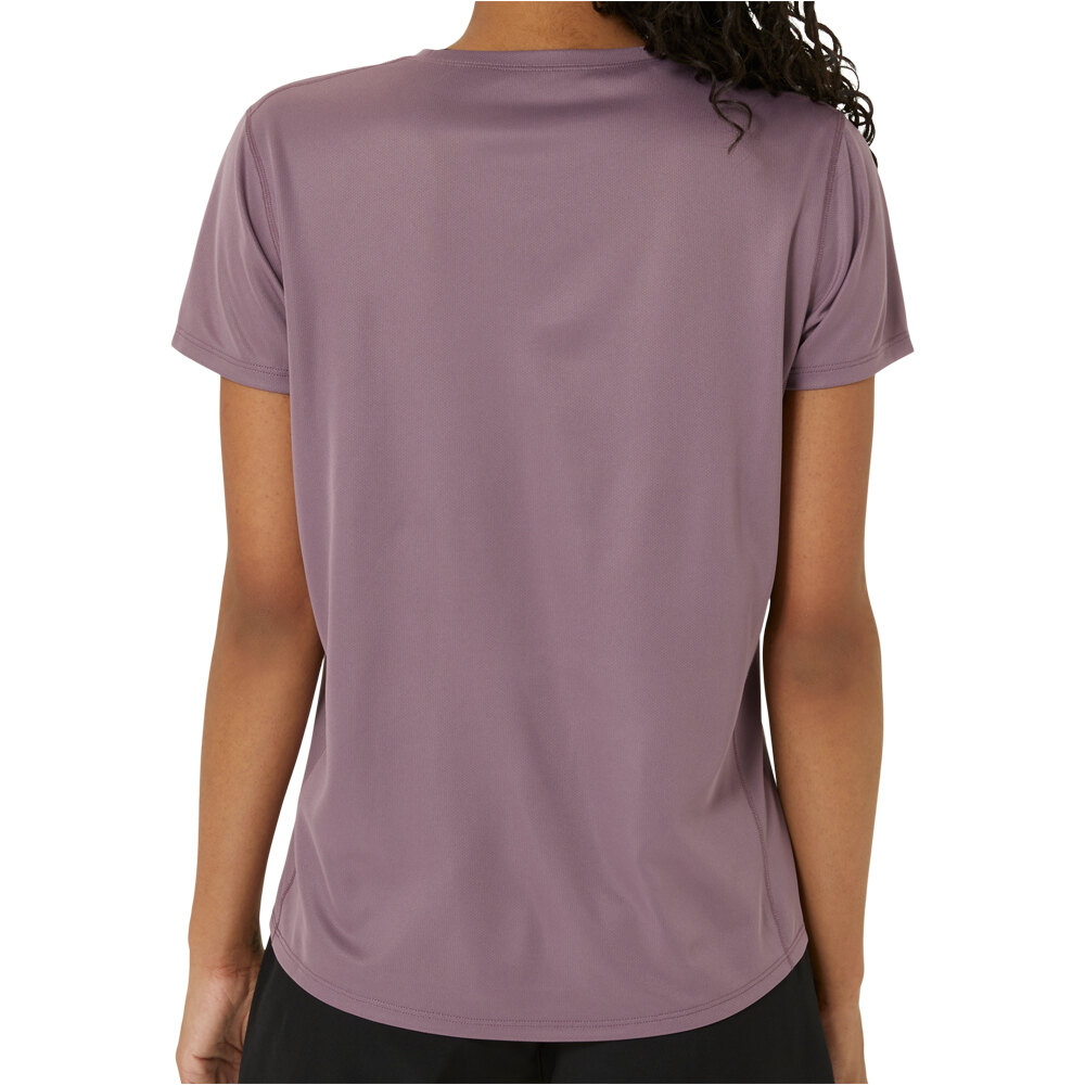 Asics camiseta entrenamiento manga corta mujer CORE SS TOP vista trasera