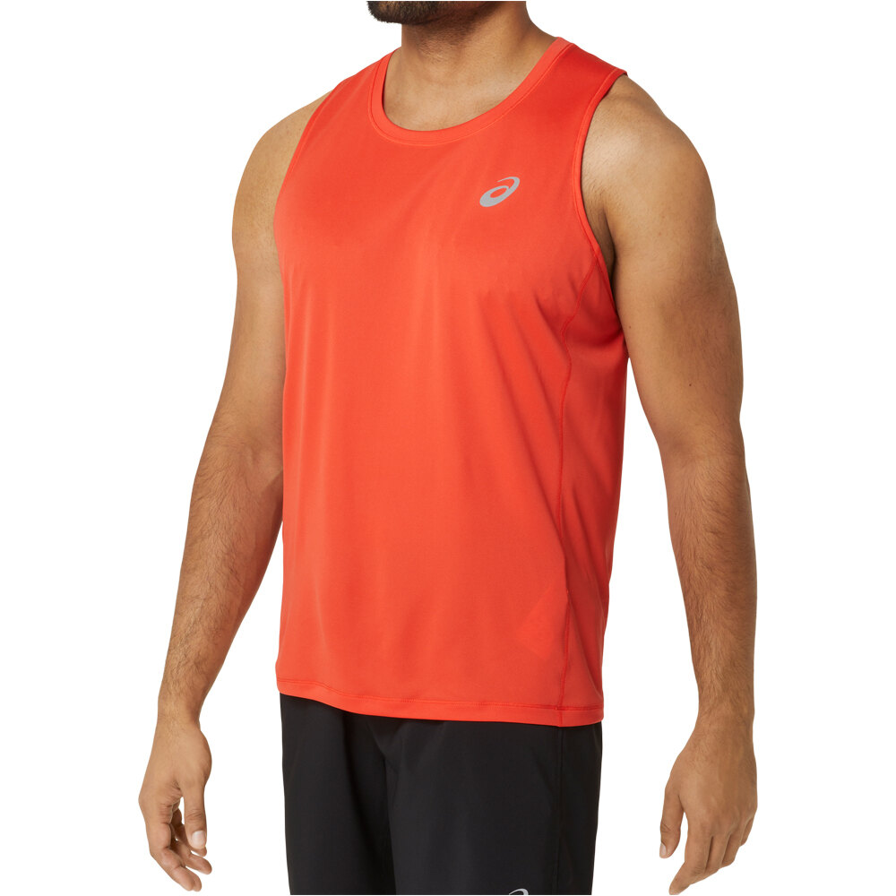 Asics camiseta entrenamiento tirantes hombre CORE SINGLET vista detalle