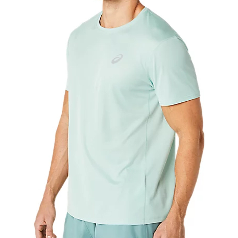 Asics camiseta técnica manga corta hombre CORE SS TOP vista detalle