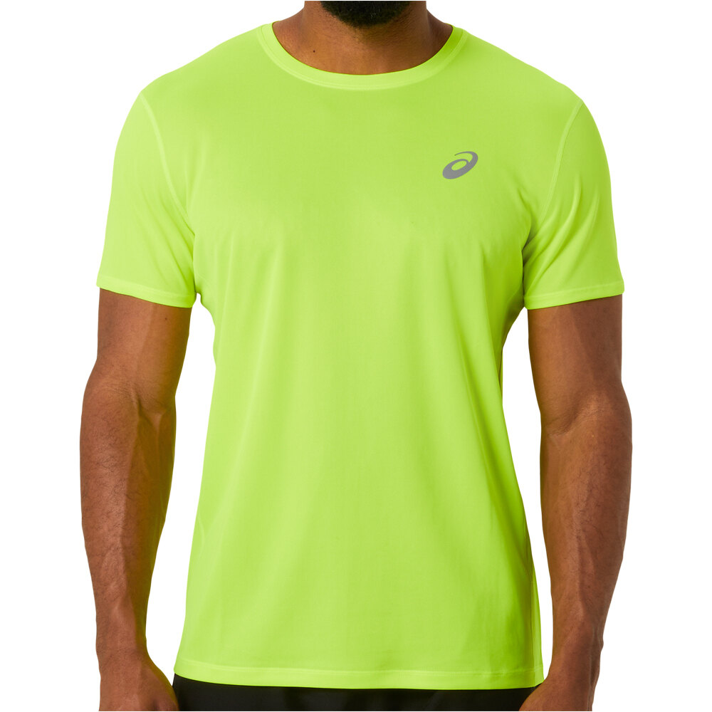 Asics camiseta técnica manga corta hombre CORE SS TOP vista frontal