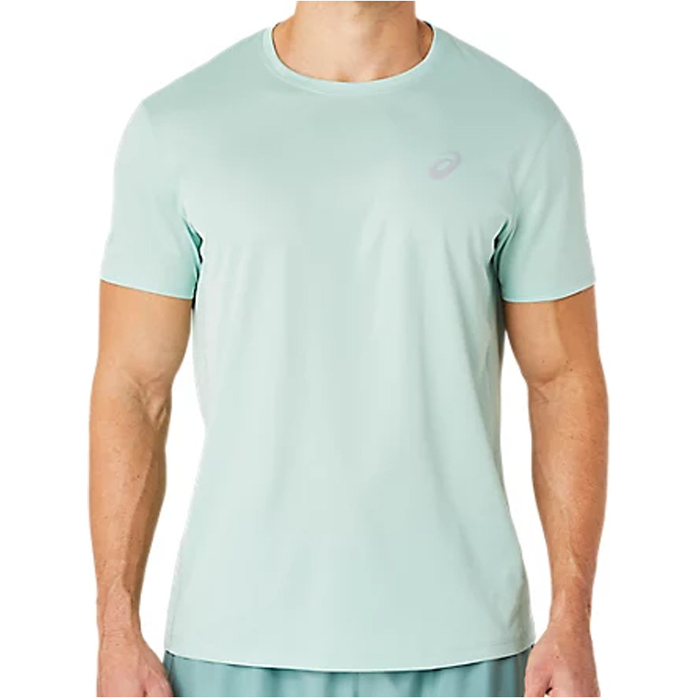 Asics camiseta técnica manga corta hombre CORE SS TOP vista frontal