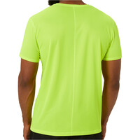 Asics camiseta técnica manga corta hombre CORE SS TOP vista trasera