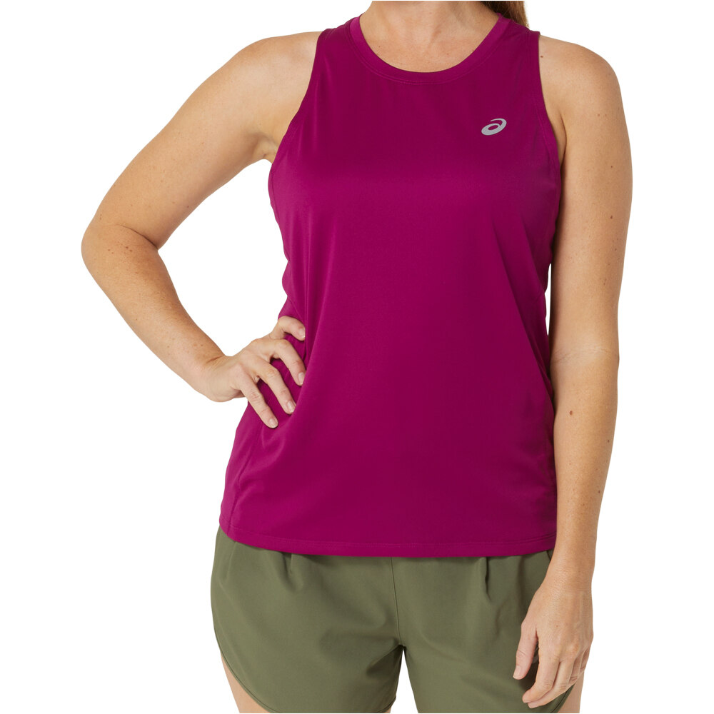 Asics camiseta técnica tirantes mujer CORE TANK vista frontal