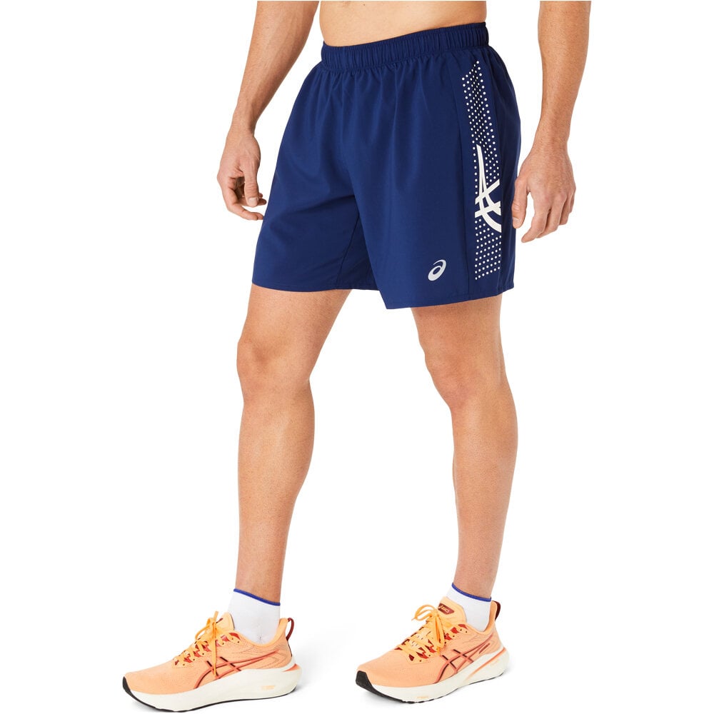 Asics pantaloneta técnica hombre ICON SHORT vista detalle