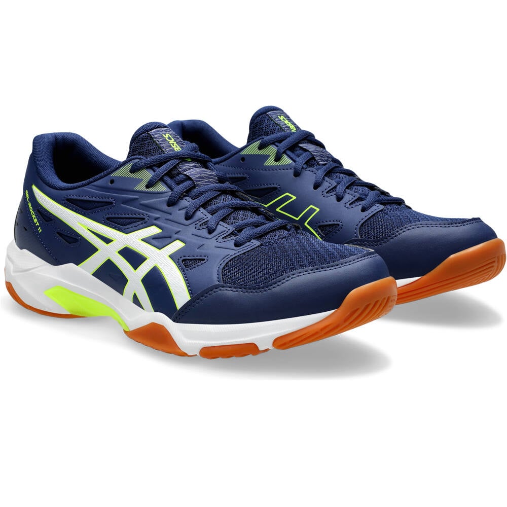 Asics zapatilla indoor hombre GEL ROCKET 11 MN lateral interior