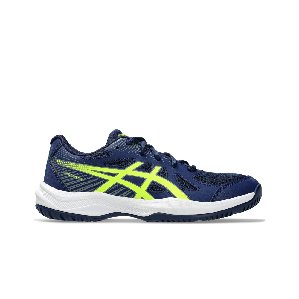 Asics zapatilla indoor niño UP COURT 6 GS MNLI lateral exterior