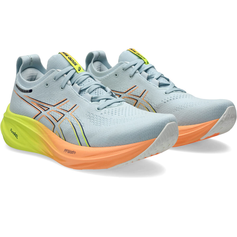 Asics zapatilla running hombre GEL-NIMBUS 26 PARIS lateral interior