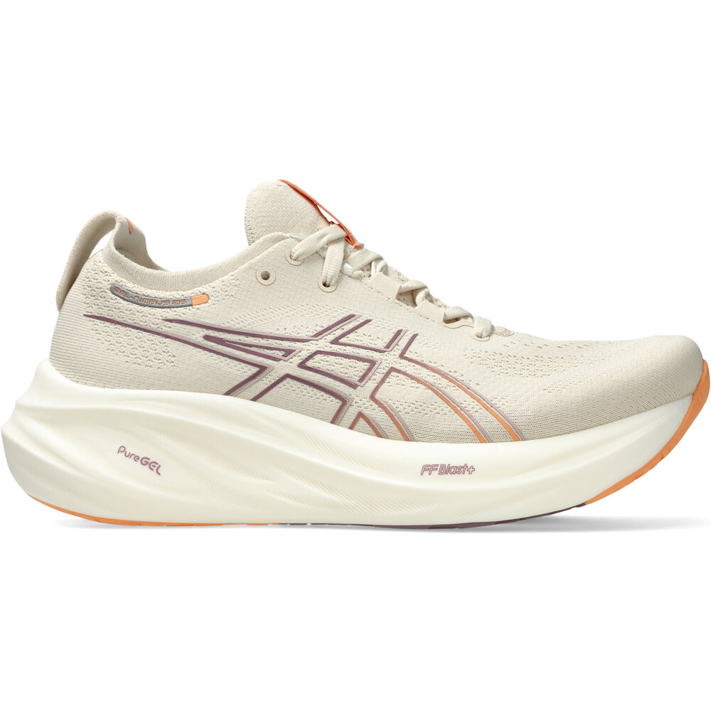 Asics zapatilla running mujer GEL-NIMBUS 26 lateral exterior