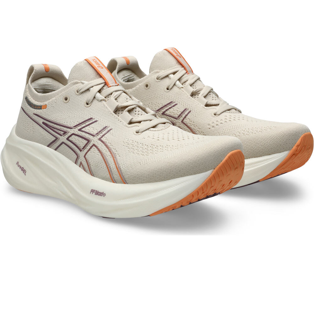 Asics zapatilla running mujer GEL-NIMBUS 26 lateral interior