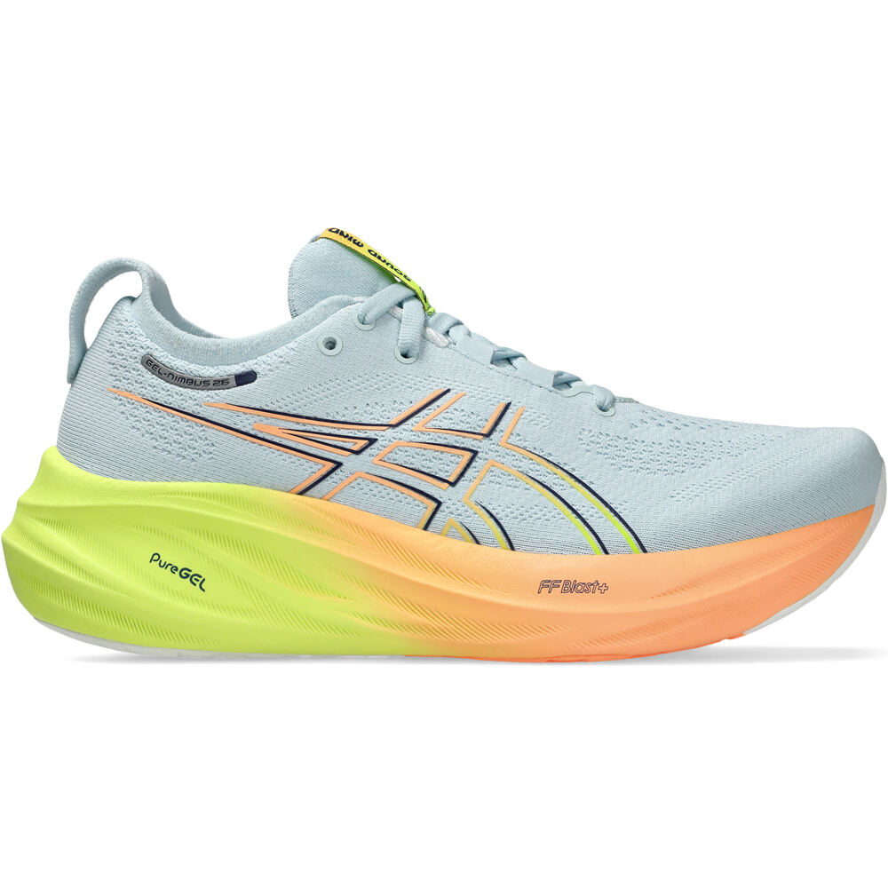 Asics zapatilla running mujer GEL-NIMBUS 26 PARIS lateral exterior