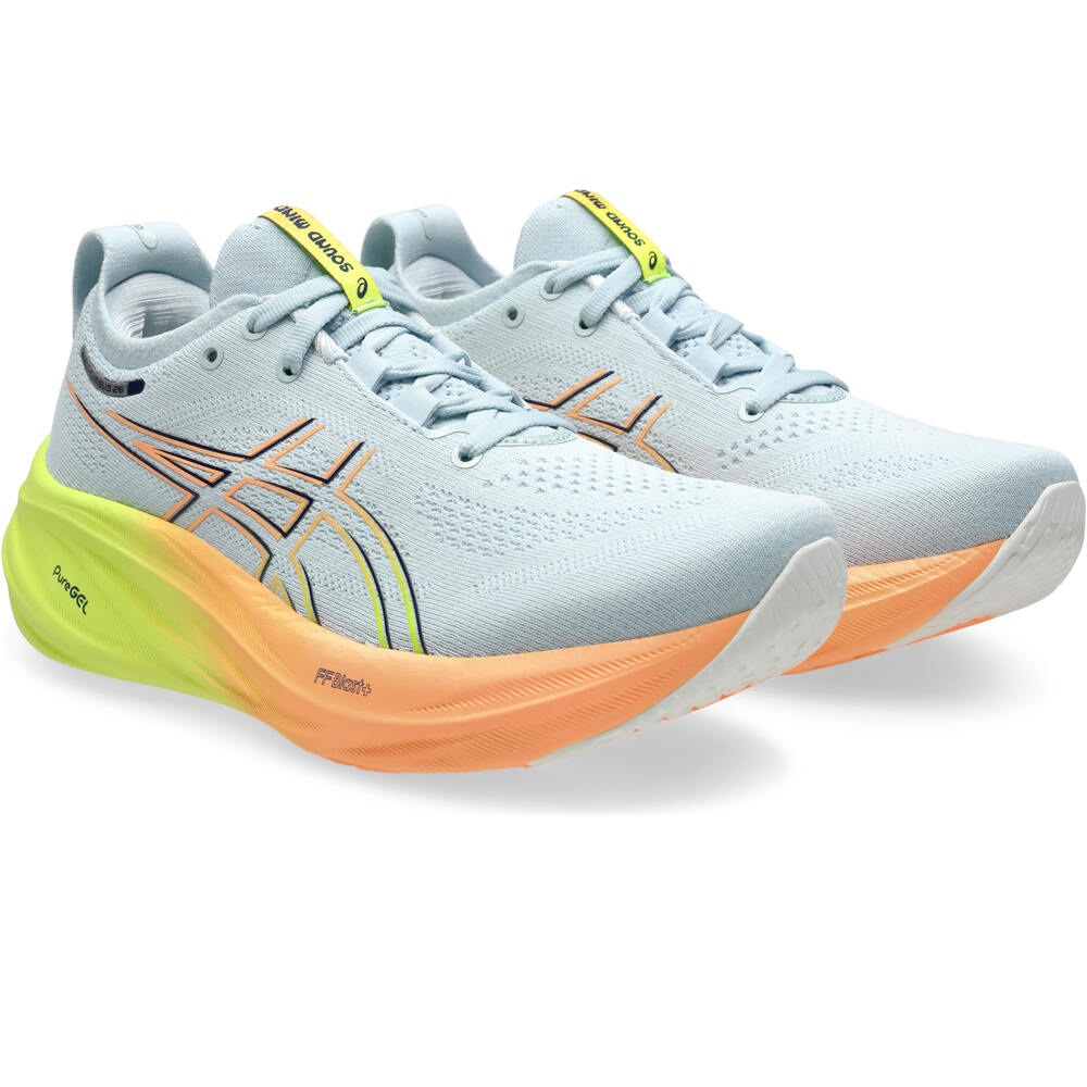 Asics zapatilla running mujer GEL-NIMBUS 26 PARIS lateral interior