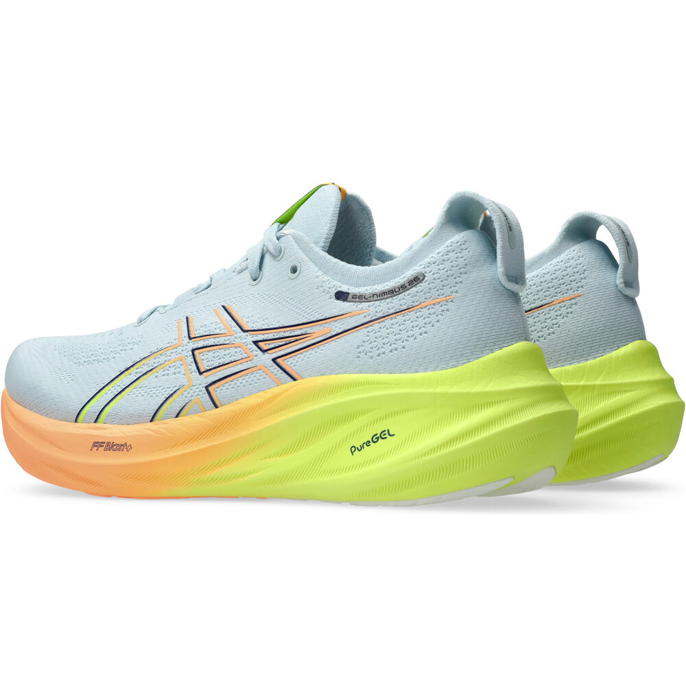 Asics zapatilla running mujer GEL-NIMBUS 26 PARIS vista trasera