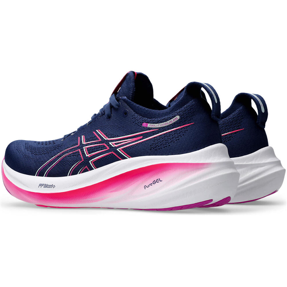 Asics zapatilla running mujer GEL-NIMBUS 26 vista trasera