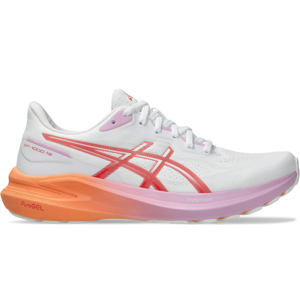 Asics zapatilla running mujer GT-1000 13 lateral exterior