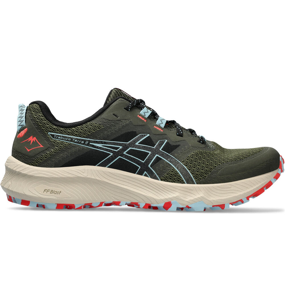 Asics zapatillas trail hombre Trabuco Terra 2 lateral exterior