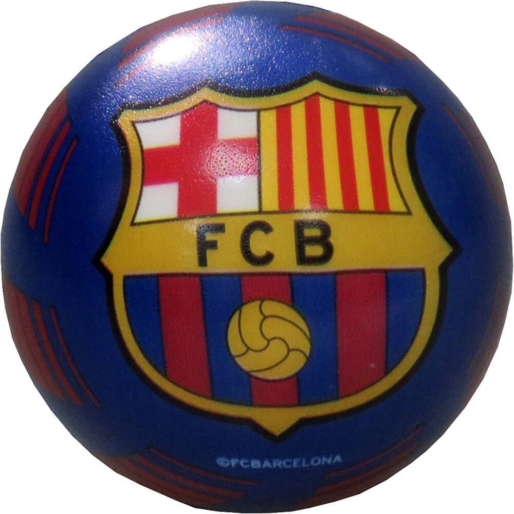 Bayma merchandaising equipos de fútbol oficiales BARCELONA PELOTA ANTIESTRS vista frontal