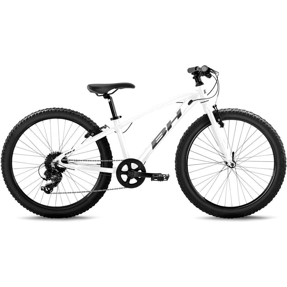 Bh bicicleta niño BTT EXPERT 24 8V SH TOURNEY rigida vista frontal