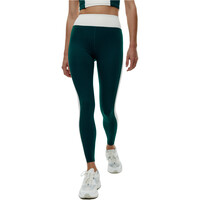 Black Limba pantalones y mallas largas fitness mujer Bicolor Flexfit vista frontal