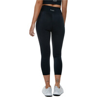 Black Limba pantalones y mallas largas fitness mujer Capri Rocket vista trasera