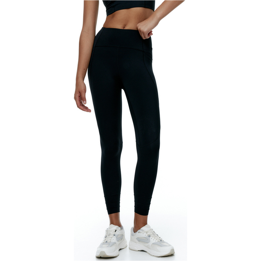 Black Limba pantalones y mallas largas fitness mujer Diardi vista frontal