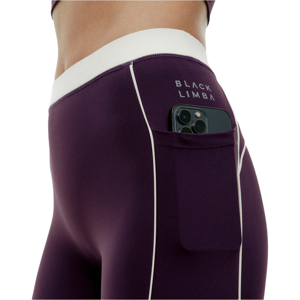 Black Limba pantalones y mallas largas fitness mujer Karma vista detalle