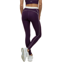 Black Limba pantalones y mallas largas fitness mujer Karma vista trasera