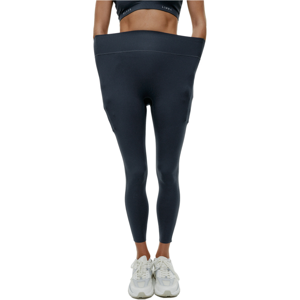 Black Limba pantalones y mallas largas fitness mujer One Size vista detalle