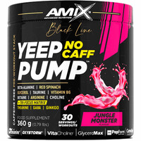 Blackline hidratación YEEP PUMP NO CAFF 360 GR Jungle Monster vista frontal