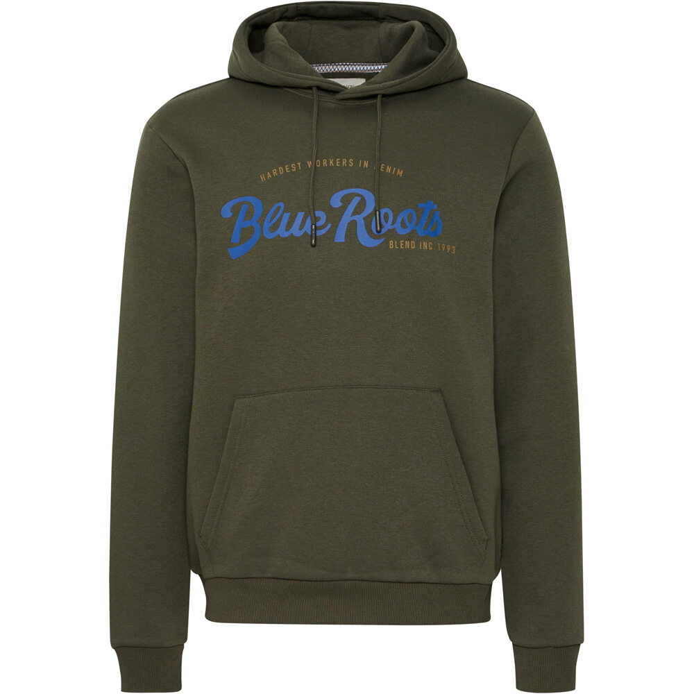 Blend sudadera hombre Sweatshirt hoody green vista frontal