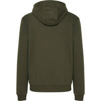 Blend sudadera hombre Sweatshirt hoody green vista trasera