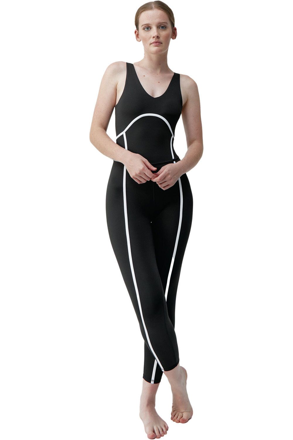 Born Living Yoga Mono Yoga Jumpsuit Talia 2.0 vista frontal