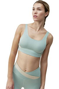 Born Living Yoga Sujetador Yoga Top Duo vista frontal