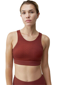 Born Living Yoga Sujetador Yoga Top Yuto vista frontal