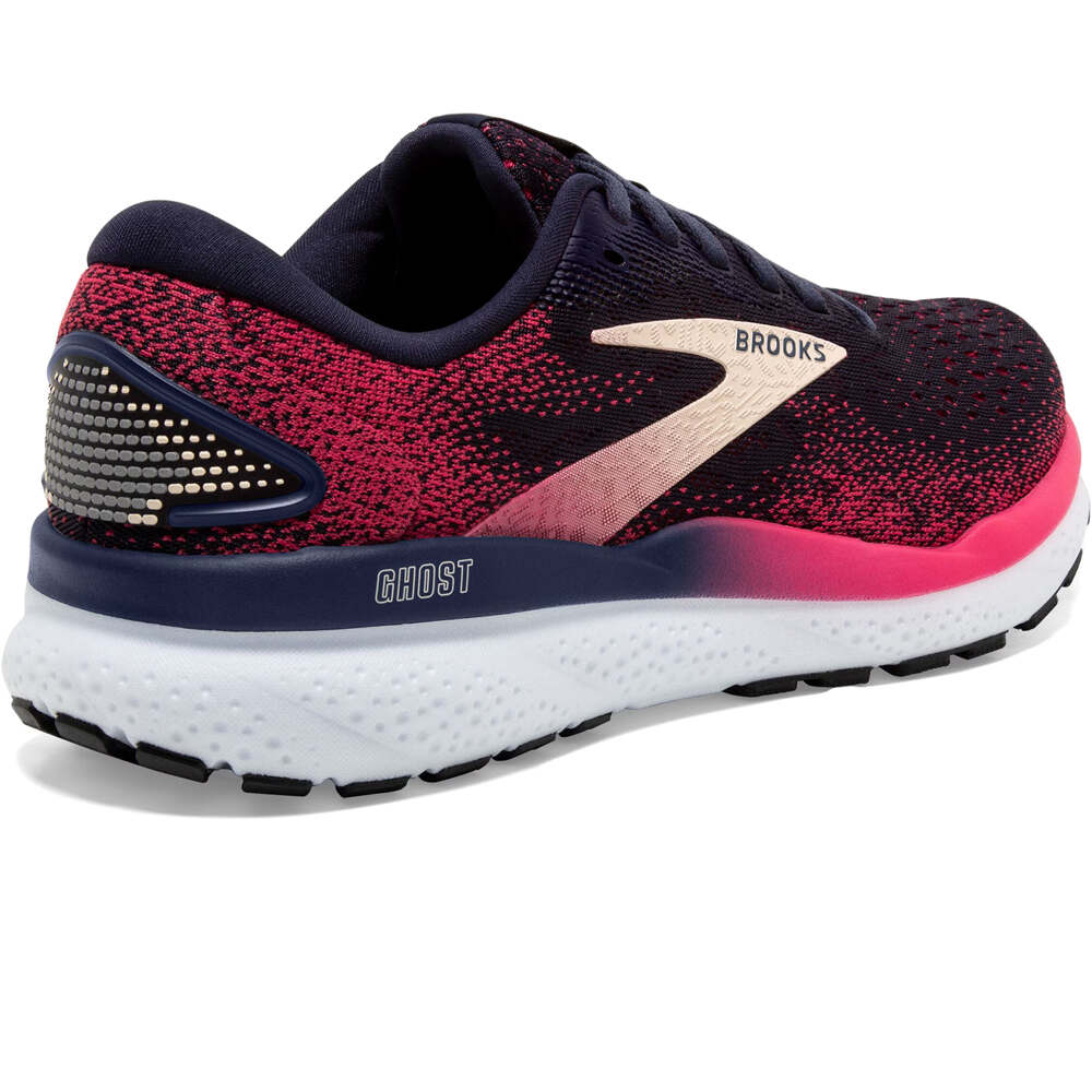 Brooks zapatilla running mujer Ghost 16 vista trasera