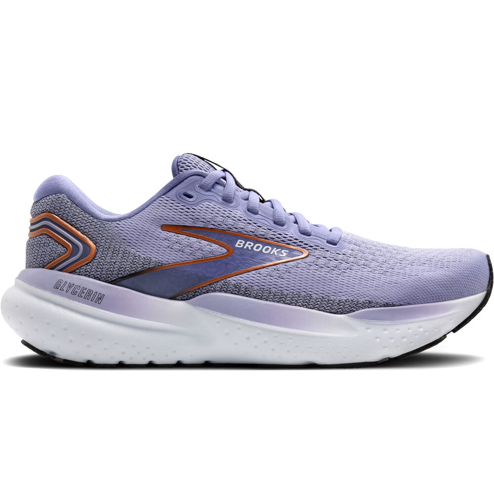 Brooks zapatilla running mujer Glycerin 21 lateral exterior