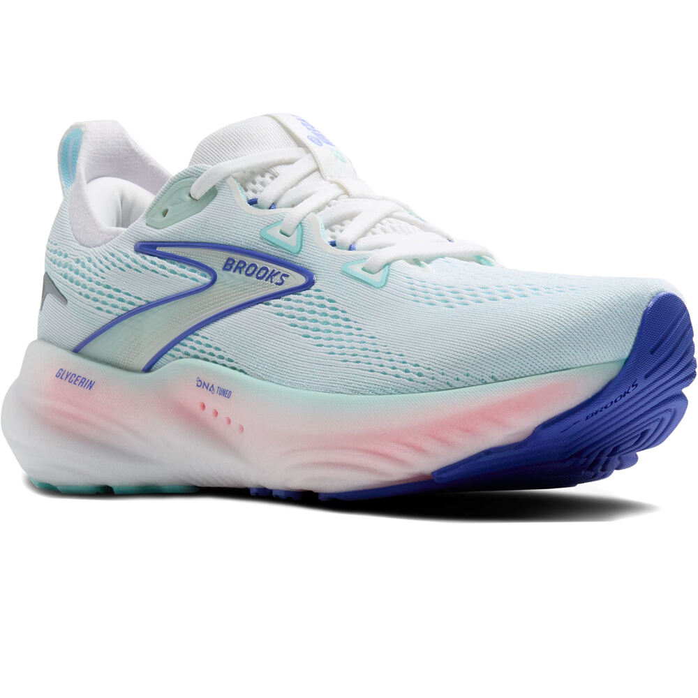 Brooks zapatilla running mujer Glycerin 22 lateral interior