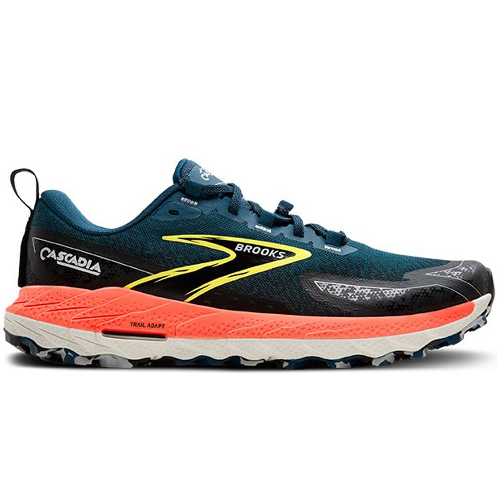 Brooks zapatillas trail hombre Cascadia 18 lateral exterior