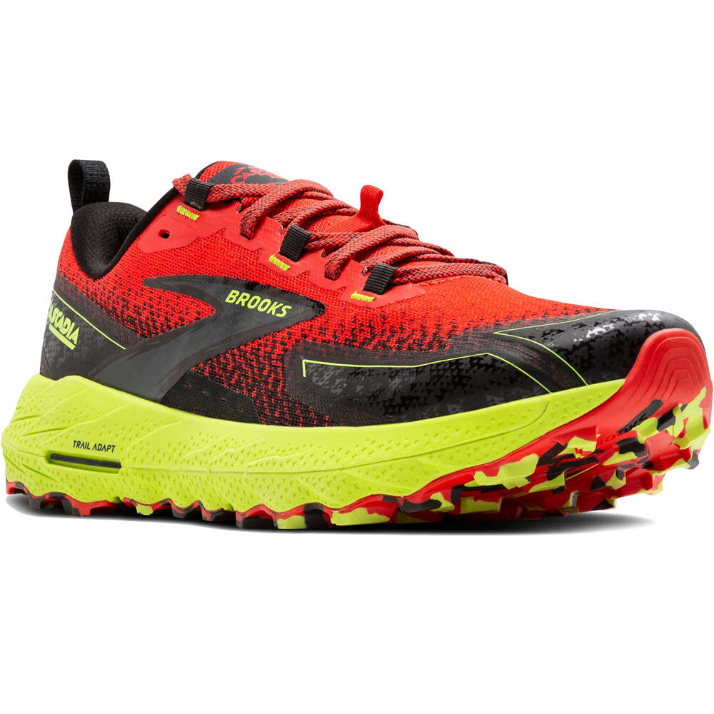 Brooks zapatillas trail hombre Cascadia 18 lateral interior